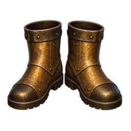 Bronze boots