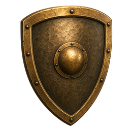 Bronze shield
