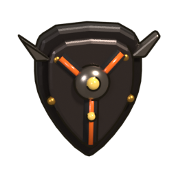 Emberforged shield