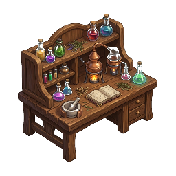 Alchemy bench
