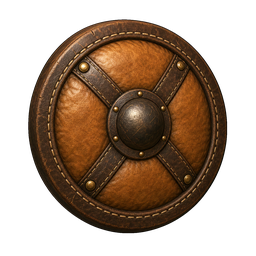 Leather buckler