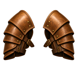 Leather spaulders