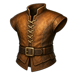 Leather tunic