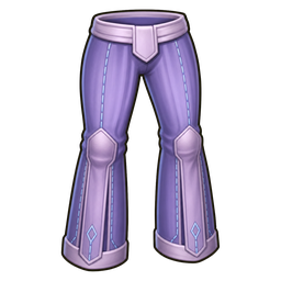 Silk trousers
